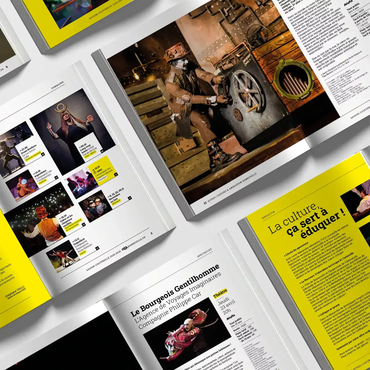 brochure-saison-culturelle Création de brochures et dépliants culturels