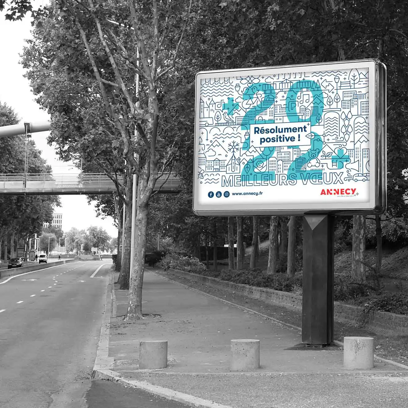 affichage-communication-publique-haute-savoie copie Création d'une campagne de voeux pour la ville d'Annecy