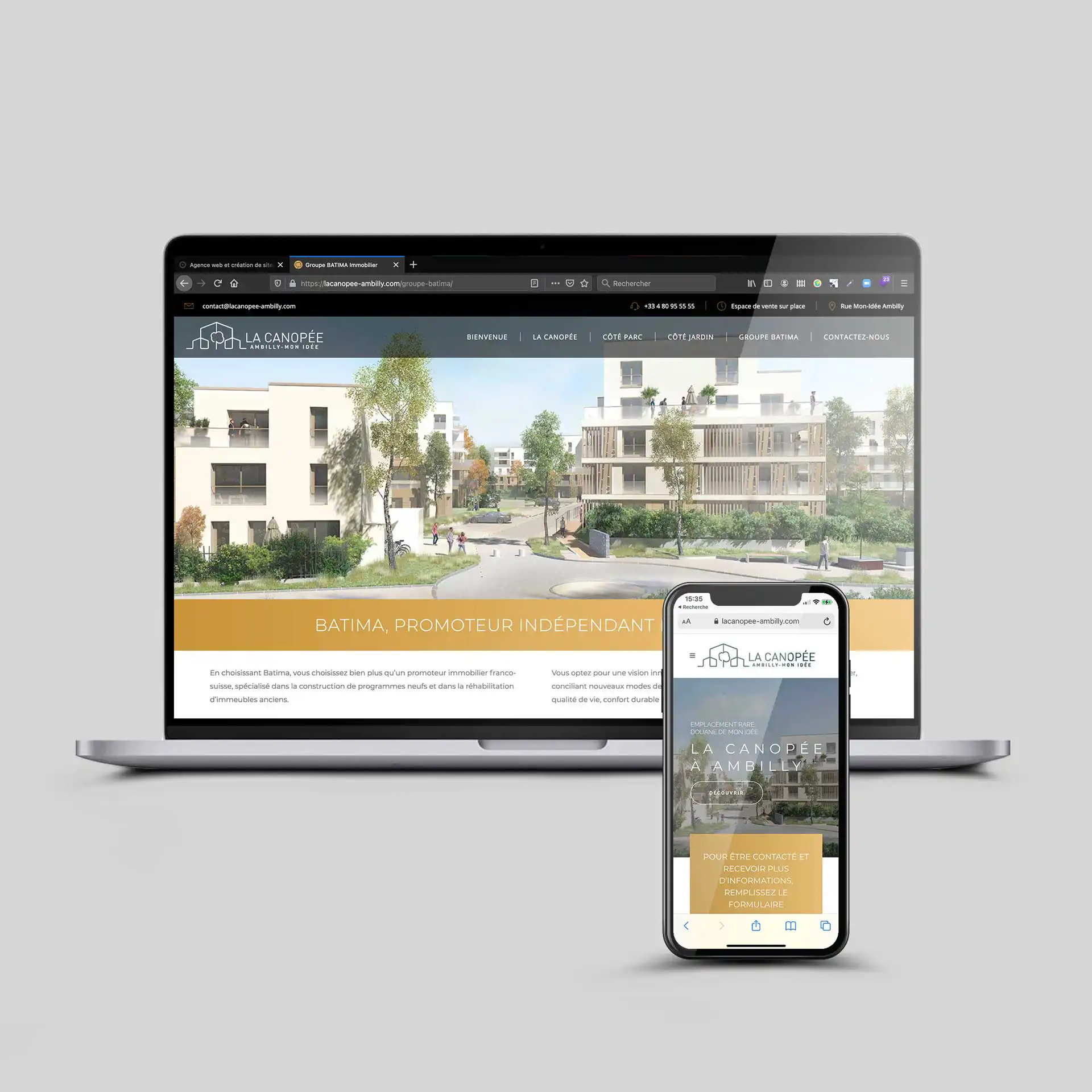 agence-digitale-creation-de-site-web-annemasse Site internet de promotion immobilière à Ambilly (2 pas de Genève)
