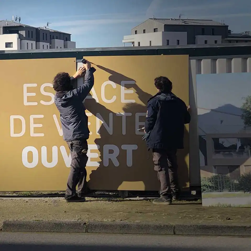creation-palisade-promotion-immobiliere Signalétique de promotion immobilière à Genève