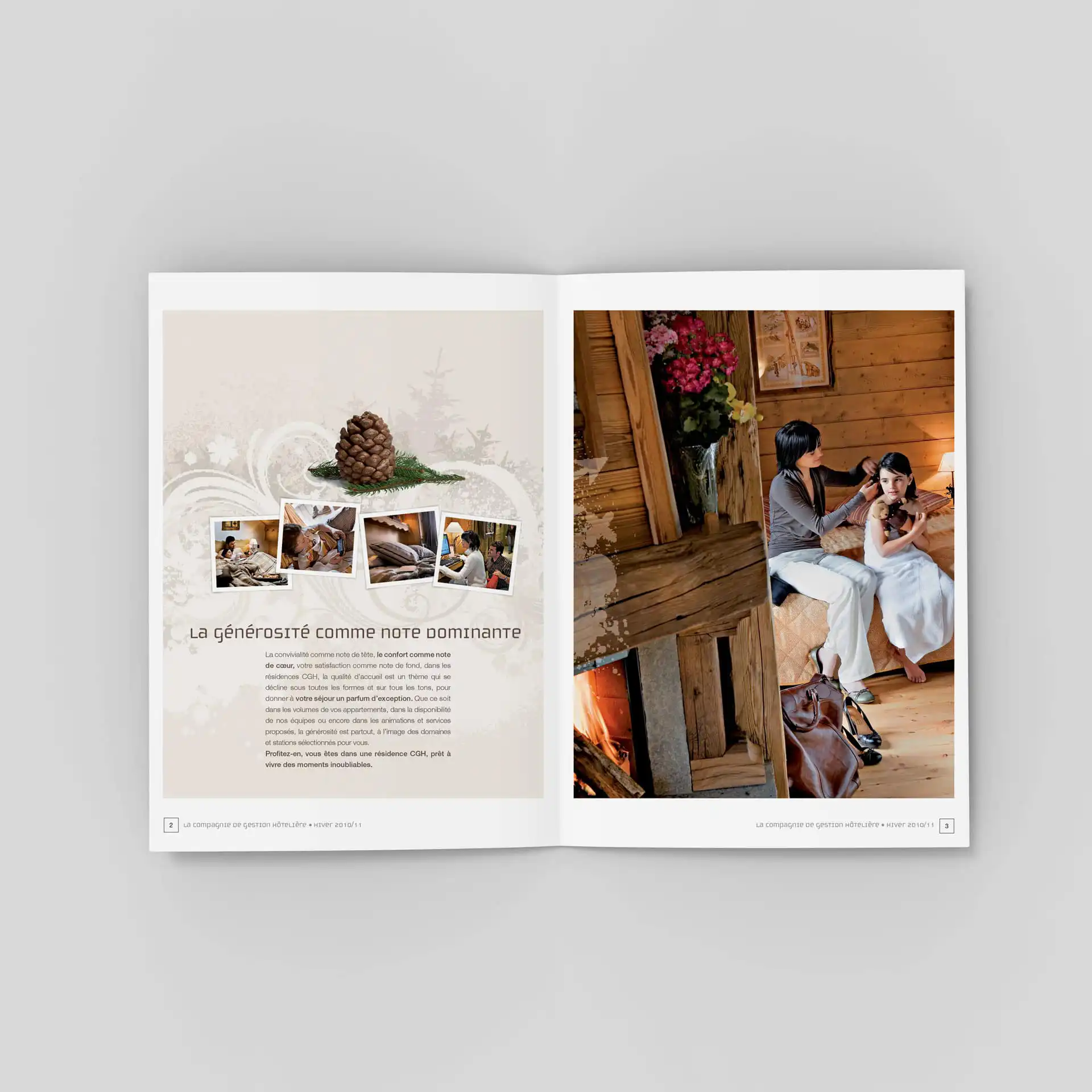 graphsite-catalogue-annecy Création de catalogue pour résidences hôtelière haut de gamme