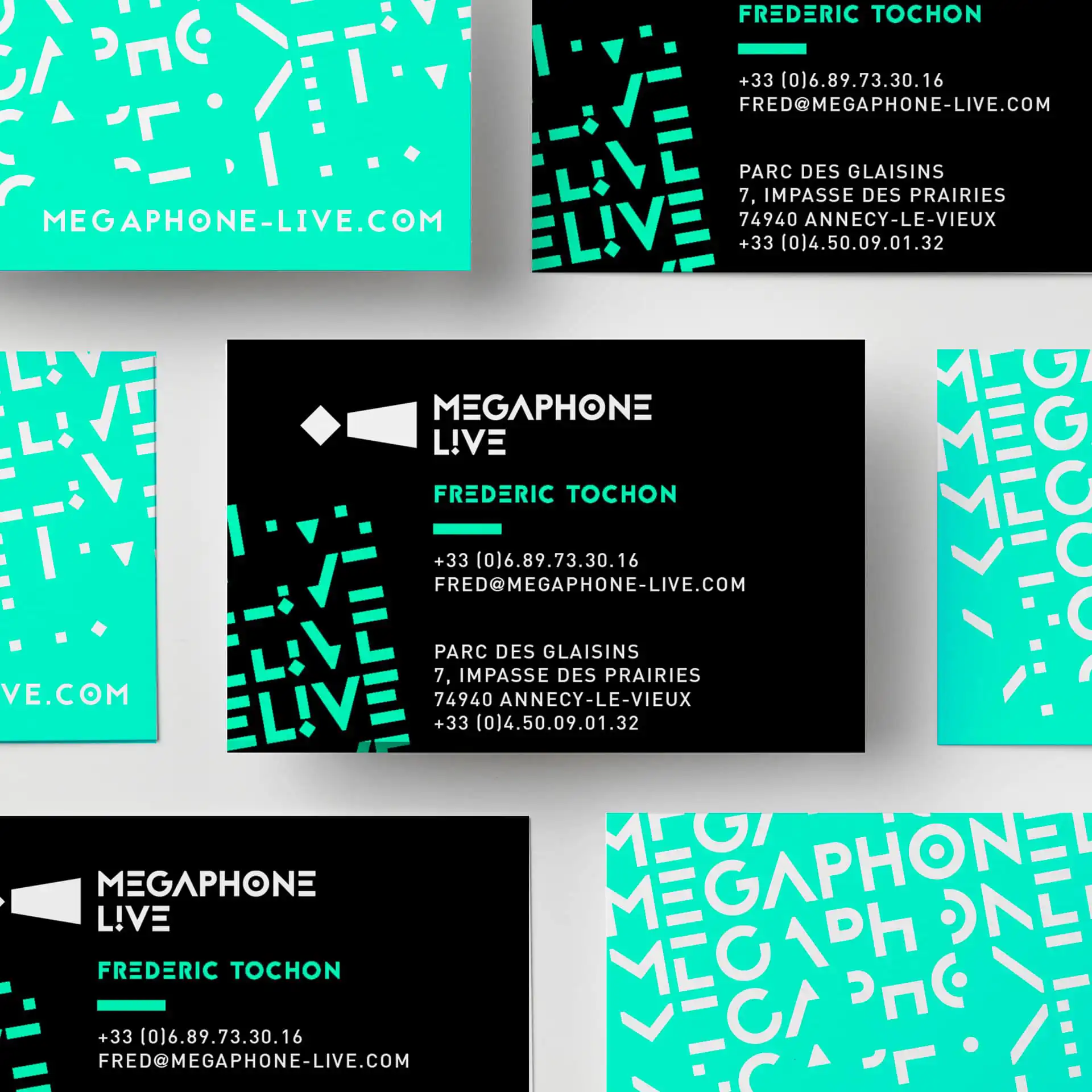 identite-graphique-rebranding carte de visote rebranding de marque sports événement