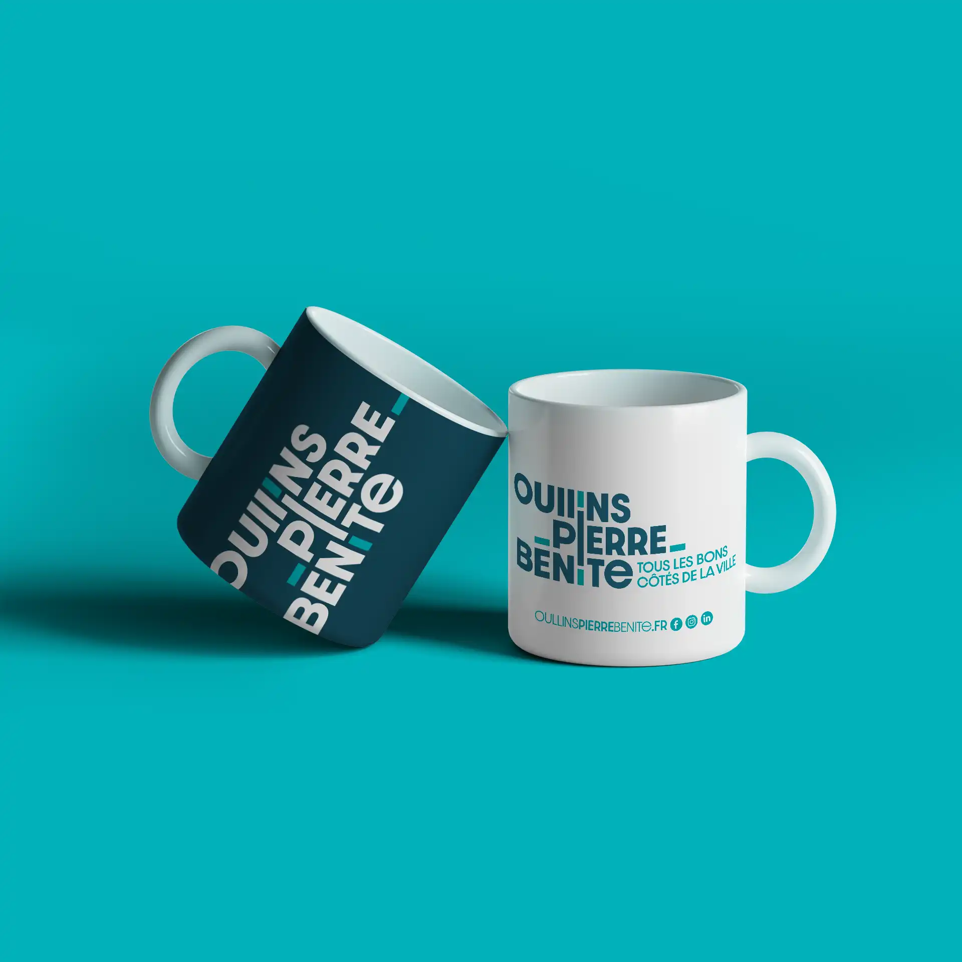 Merchandising logo de ville Oullins-Pierre-Bénite