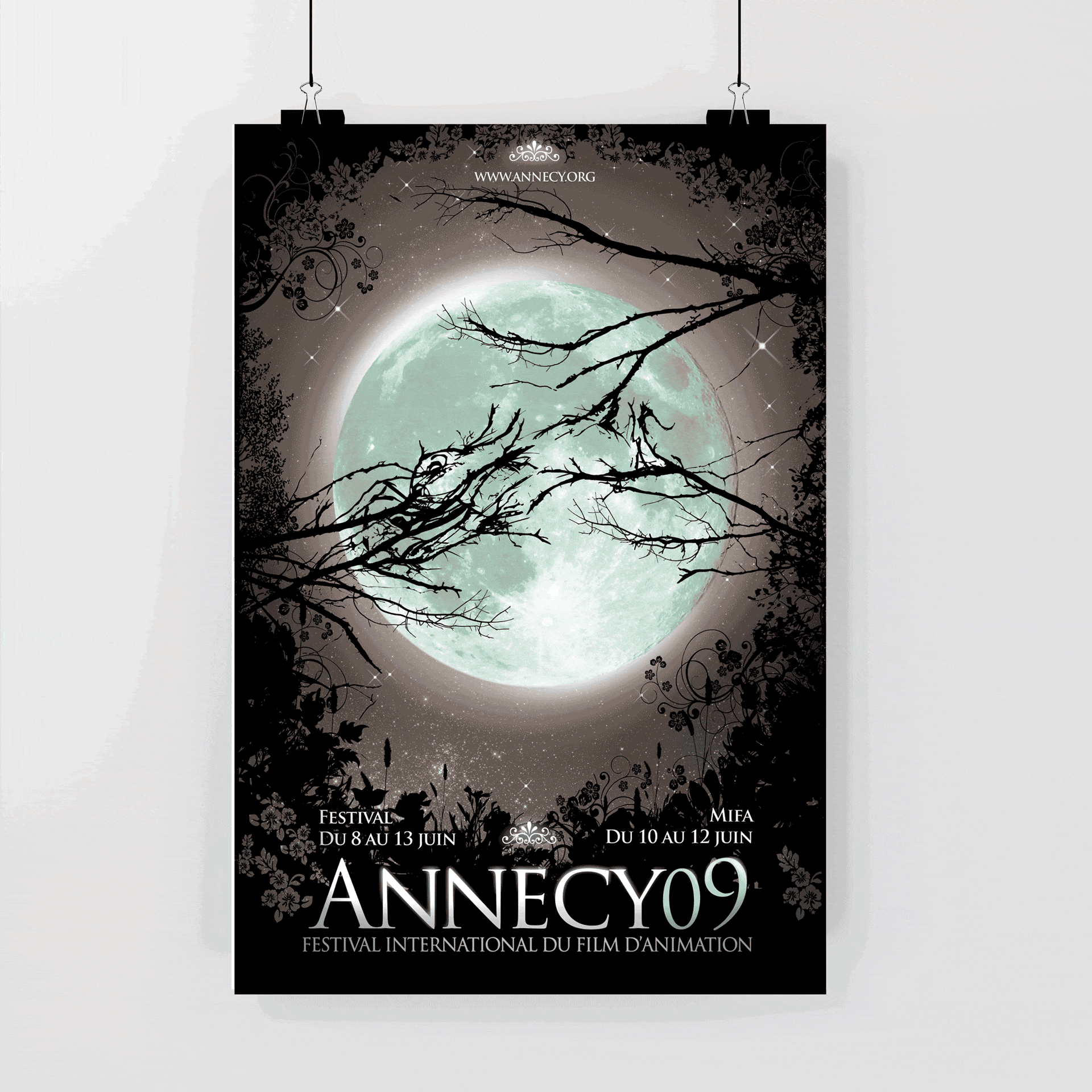 Affiche officielle du Festival International du Film d'Animation d'Annecy 2009