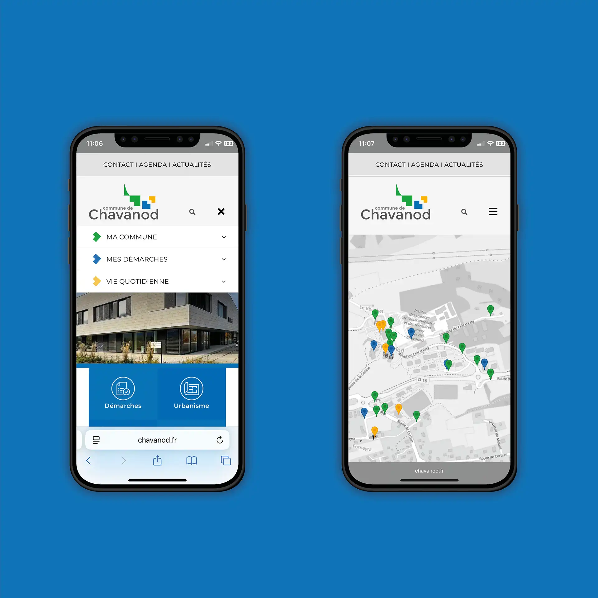 Site CineArchi affiché sur ordinateur portable – refonte WordPress avec design responsive et expérience utilisateur optimisée