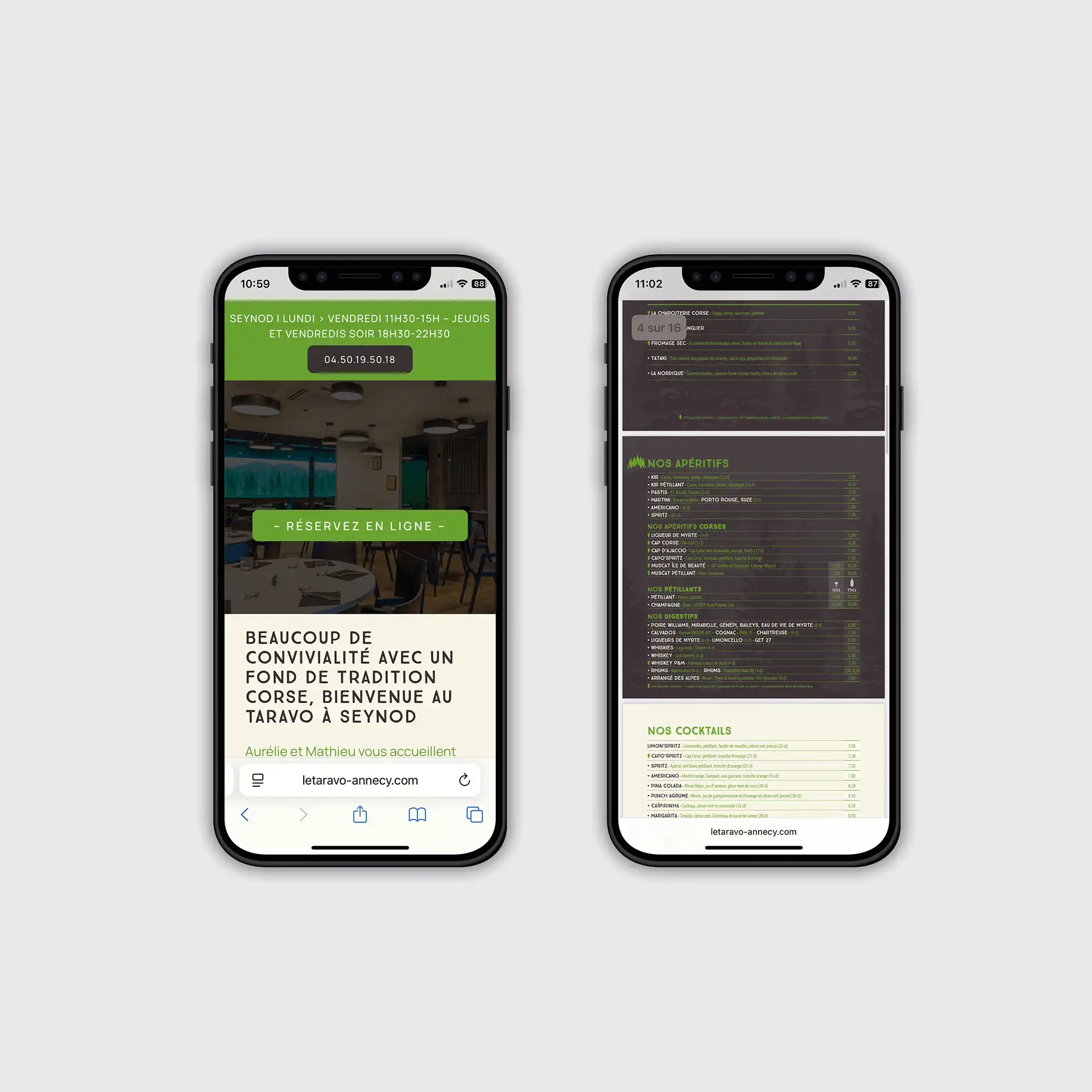 Site CineArchi affiché sur ordinateur portable – refonte WordPress avec design responsive et expérience utilisateur optimisée