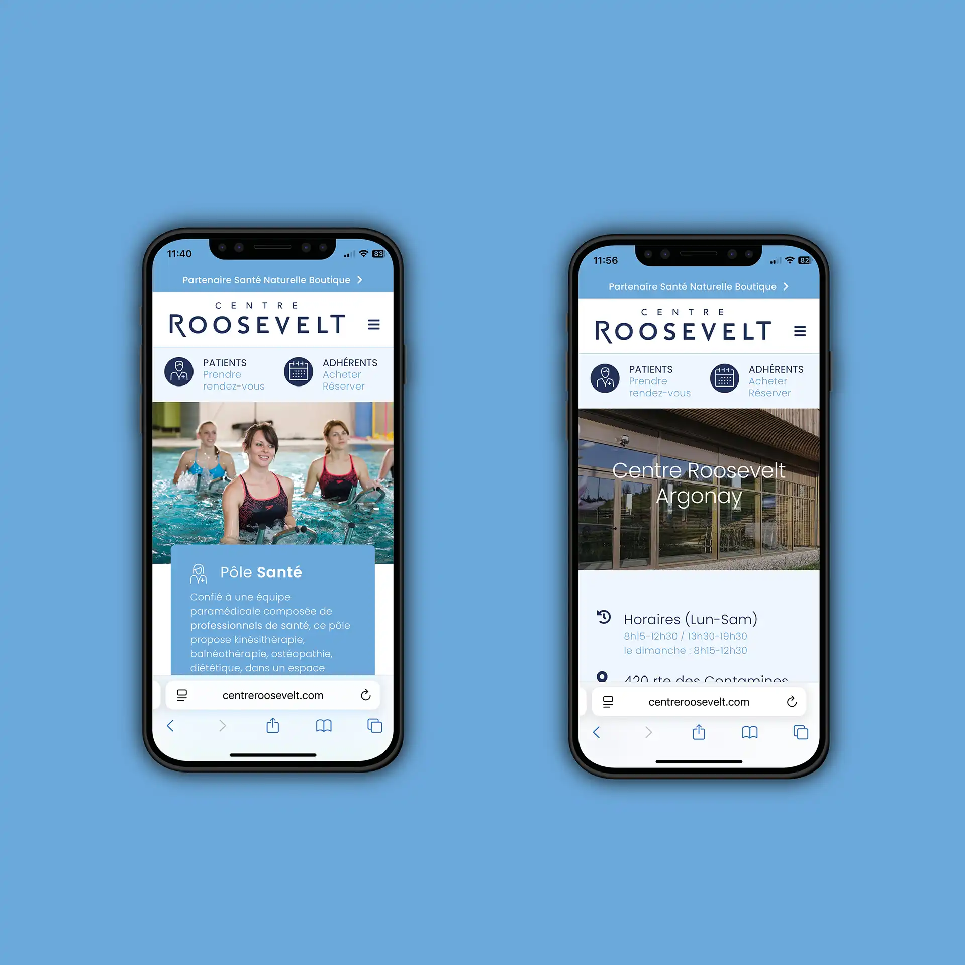 Site CineArchi affiché sur ordinateur portable – refonte WordPress avec design responsive et expérience utilisateur optimisée