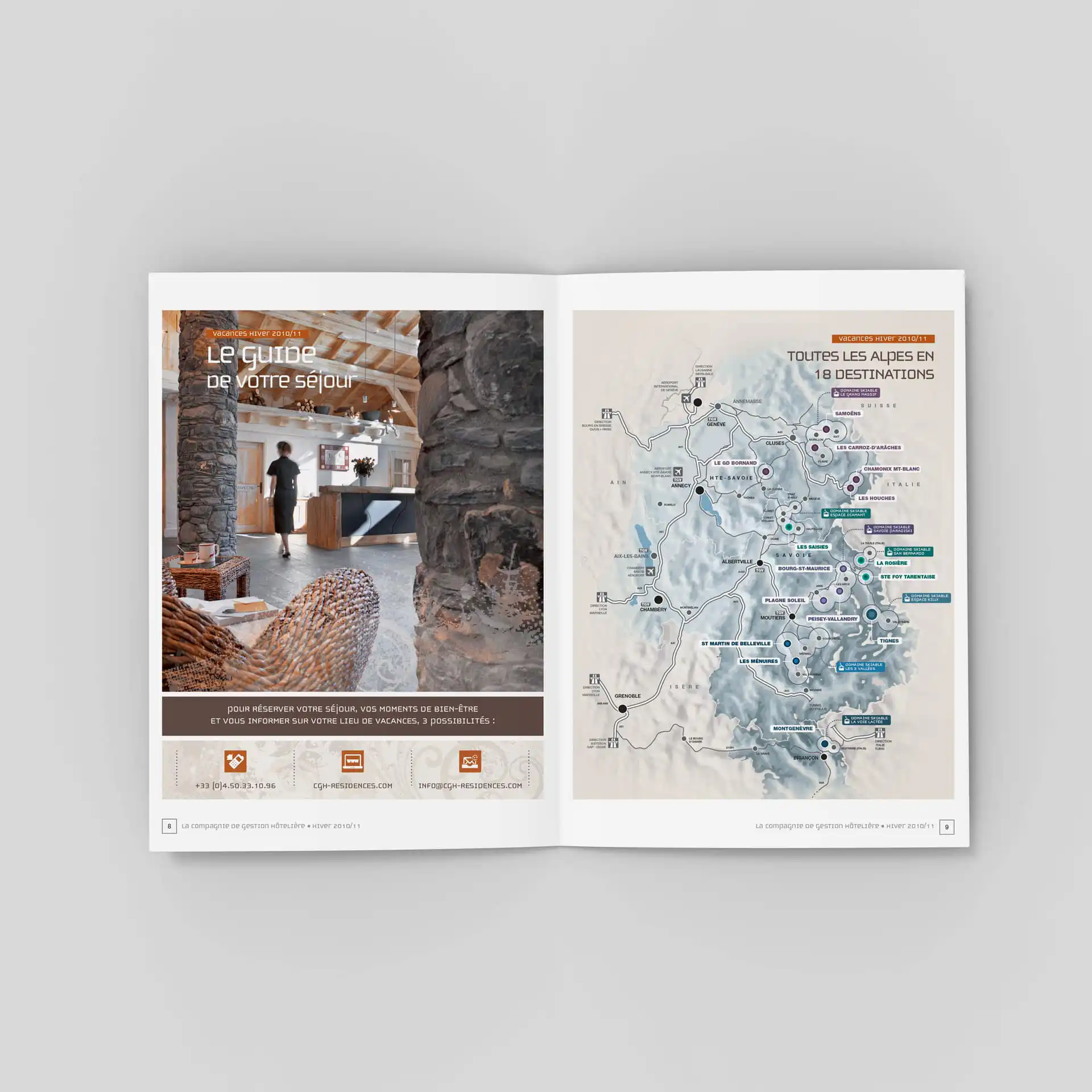 studio-graphique-catalogue Création de catalogue pour résidences hôtelière haut de gamme