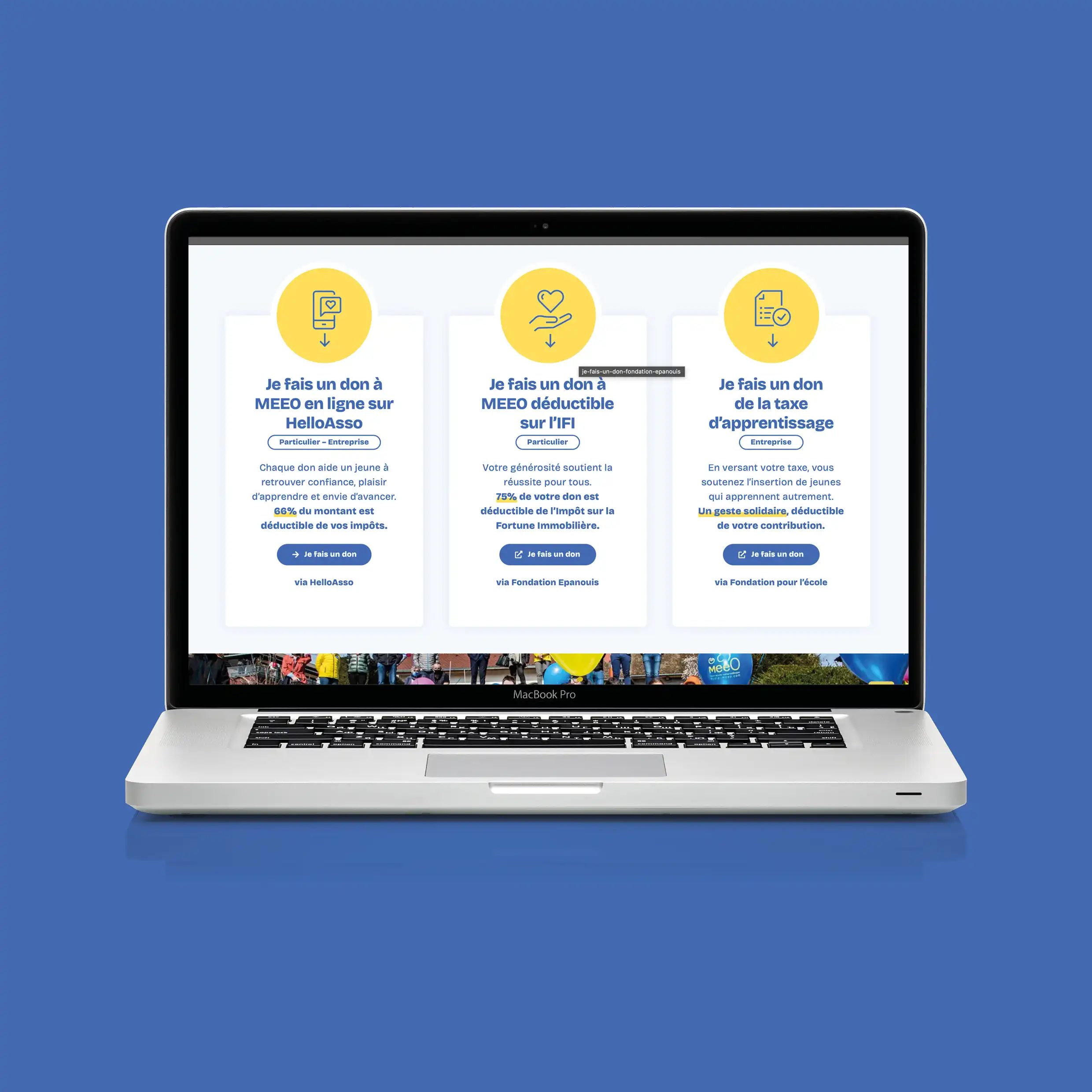 Site CineArchi affiché sur ordinateur portable – refonte WordPress avec design responsive et expérience utilisateur optimisée