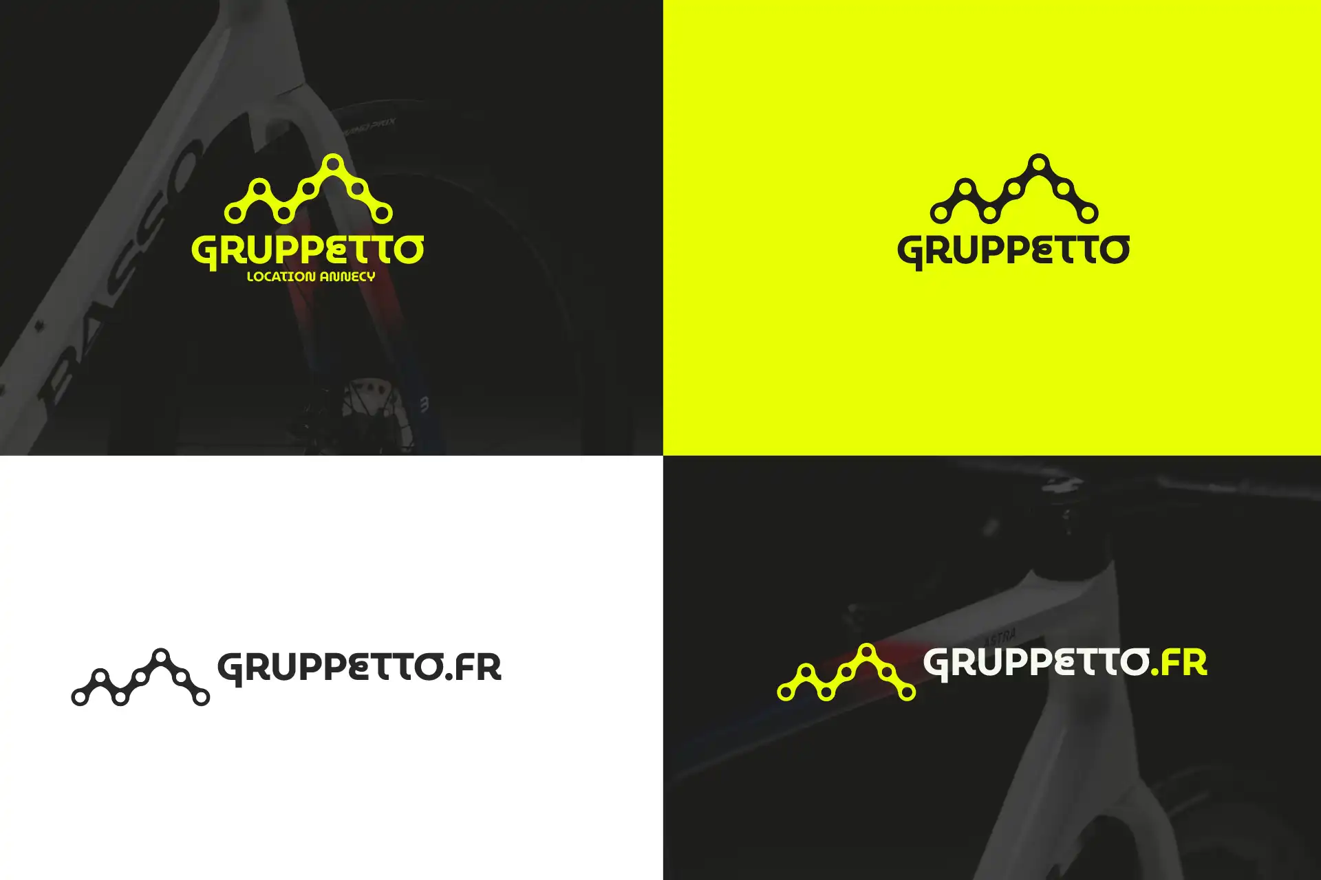 Création de logo et branding de marque sportive (Annecy)